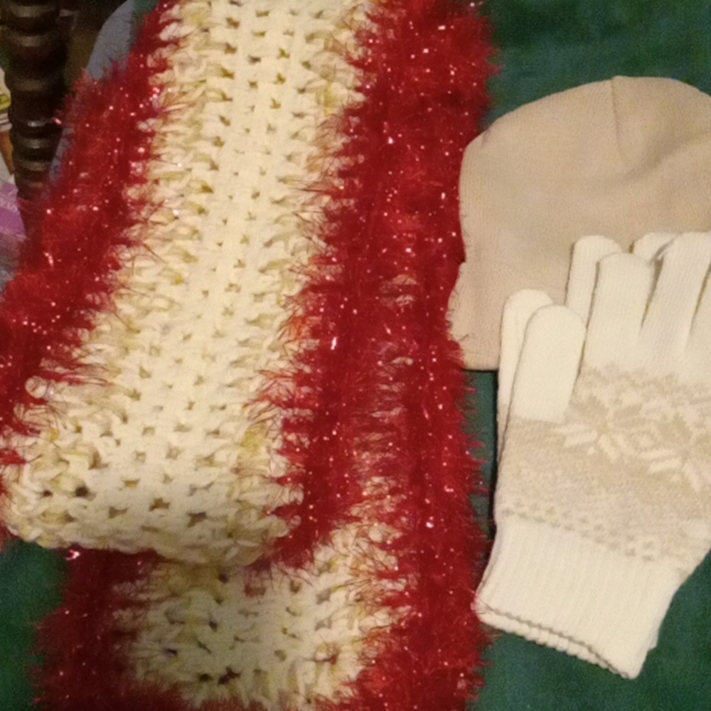 Winter Scarf Set Sold